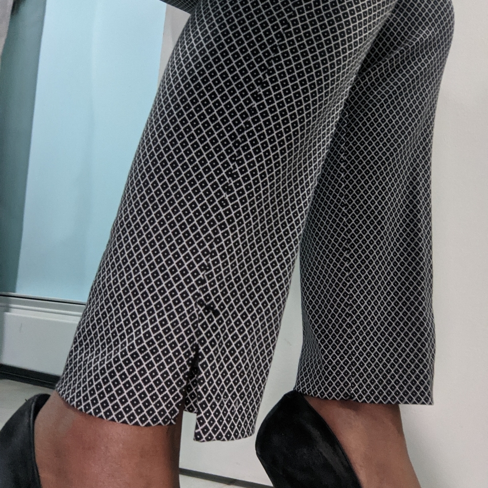 Black and White Patterned pants